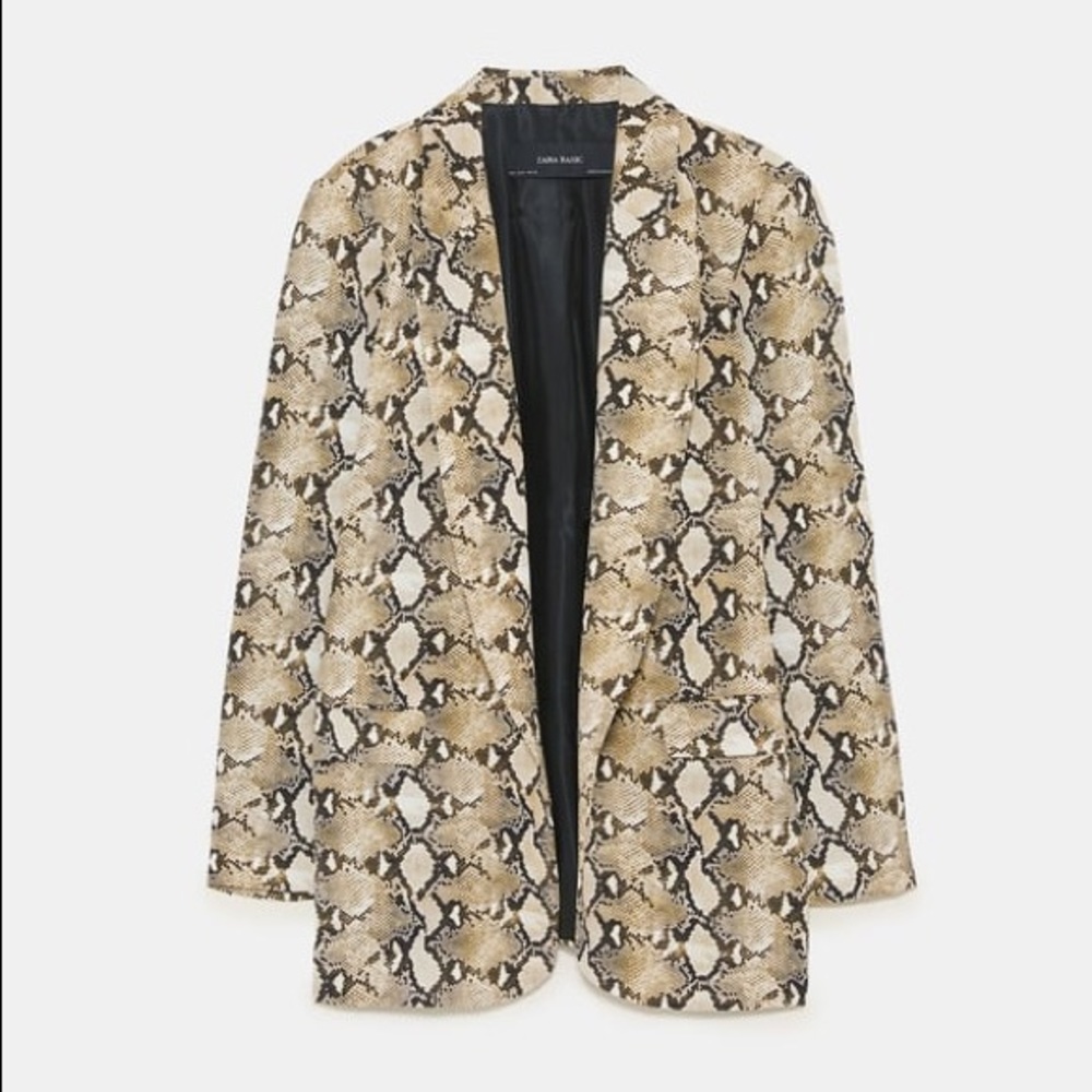 Zara Snake Blazer